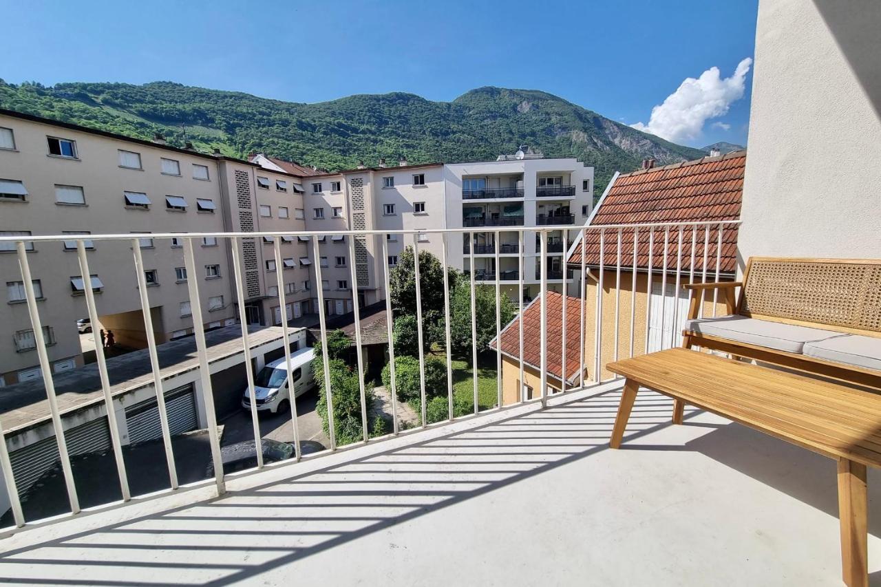 #Dd L'Ecrin Studio Ile Verte Balcony Grenoble Ngoại thất bức ảnh